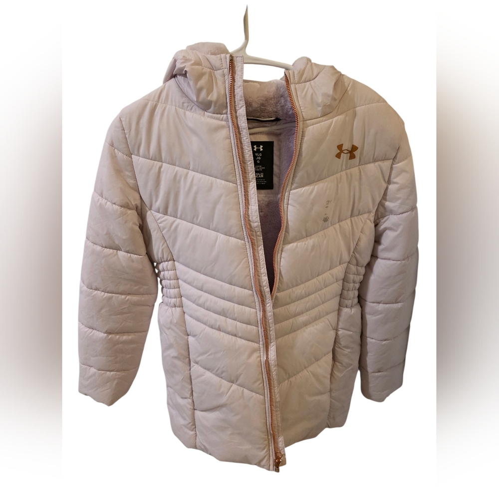 Under Armour Light Pink Puffer Jacket